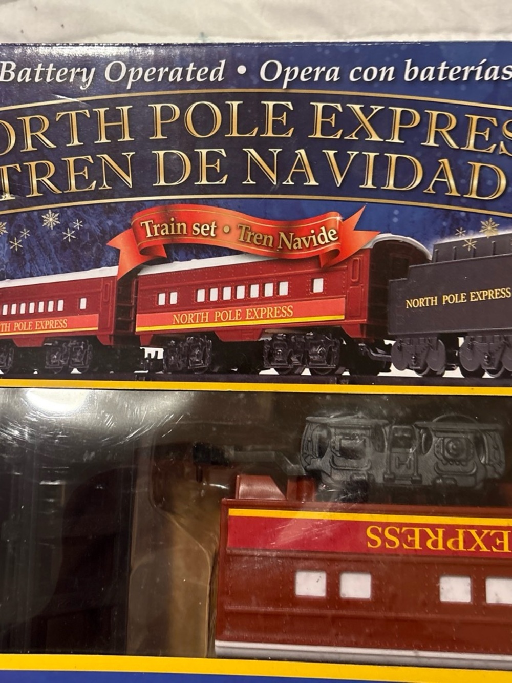 North Pole Express Kids Train Set - Red and Black